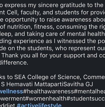 Anaa Nutricare - Corporate & Institutional Wellness Specialized Workshops for Women photo 8