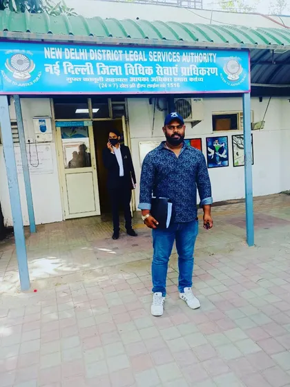 At the New Delhi District Legal Services Authority, taking a step forward to provide free legal aid to undertrial prisoners.