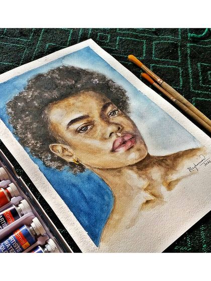 Megha Vinod - Custom Portraits & Illustrations Custom Portraits from Your Photos photo 12