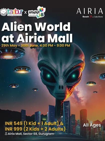 Looking for something out of this world? I find unique themed events like the Alien World at Airia Mall. These experiences go beyond the usual, with galactic games, DIY alien crafts, and space adventures that capture your child's imagination.