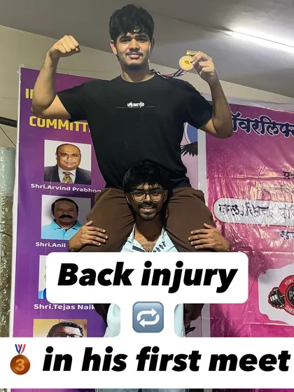 From a debilitating back injury to winning a medal at his first meet. This is what our rehab and strength program can do. We don't just build lifters; we rebuild them, stronger and more resilient than before.