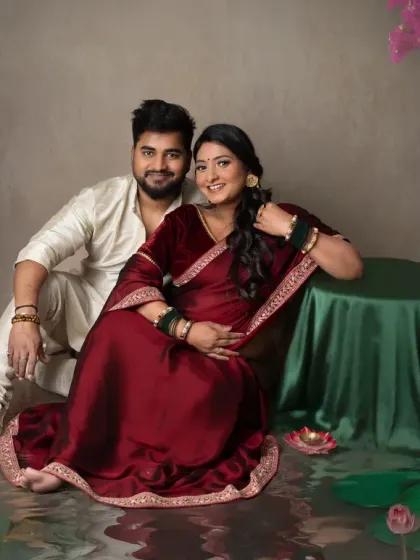 Abhinandan Photography - Maternity Photography Timeless Saree Portraits photo 36