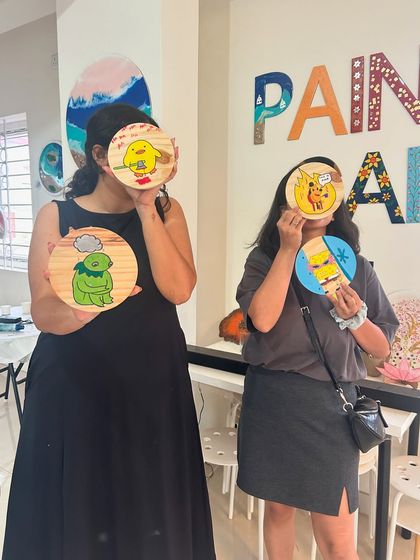 Paint Cafe Studio - Art & Craft Workshops Canvas, Texture & Traditional Painting photo 68