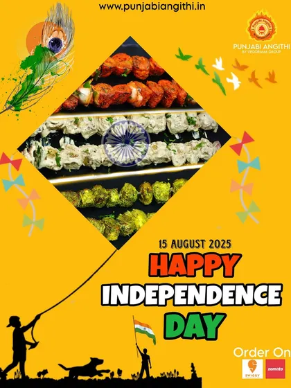 Celebrating the flavours of freedom this Independence Day. Our tikkas are in tricolour to honour the spirit of India.