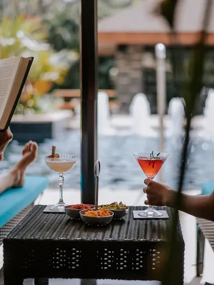 Celebrate our anniversary with a special brunch at Terra. Enjoy delicious food and drinks by the pool as we raise a toast to a year of unforgettable moments.