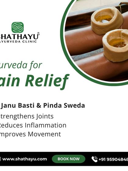 For general pain relief in joints, I often recommend a combination of Janu Basti and Pinda Sweda. Together, these therapies work to strengthen joints, reduce inflammation, and improve movement.