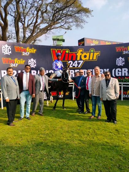 'Knotty Legend', winner of The G. Nityanand Memorial Bangalore Winter Million.