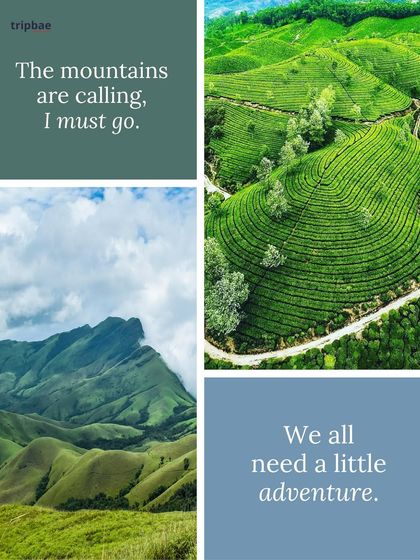 "The mountains are calling, I must go." This collage of stunning mountain landscapes represents the call to adventure that unites our community.