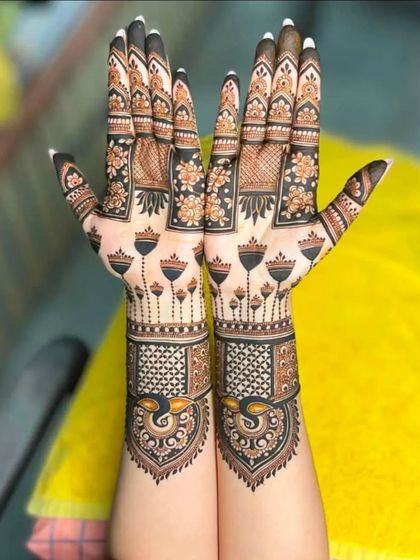 Bunty Rajasthani Mehandi - Bridal Mehendi Classic Rajasthani & Traditional Motifs photo 12