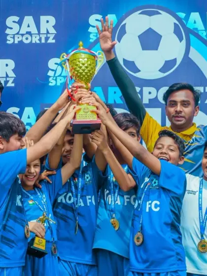 This is what it's all about. The joy, the pride, and the feeling of being a champion. I create these moments for young athletes to cherish forever.