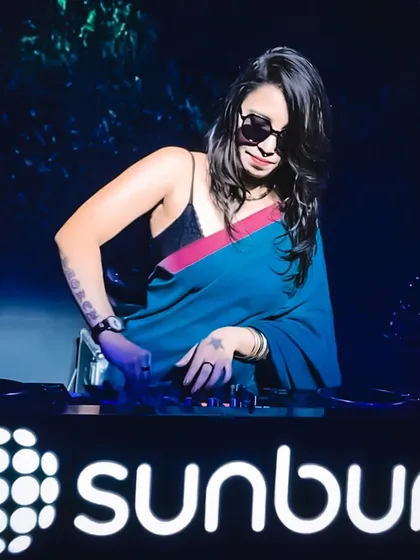 A shot from my set at Sunburn Festival. It's always a thrill to be a part of one of India's biggest electronic music festivals.