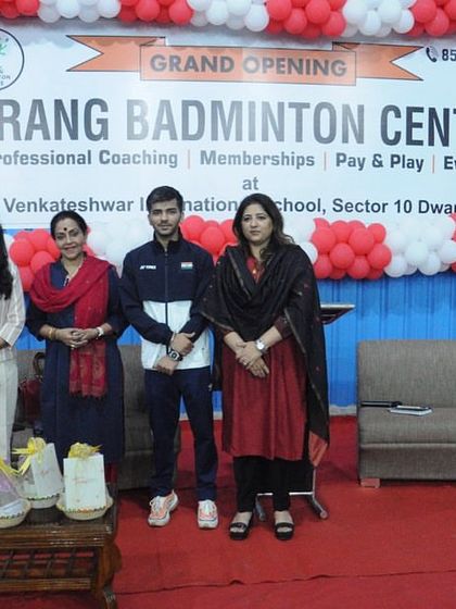 A group photo with the honored guests at our grand opening event. Strong relationships are the foundation of our success.