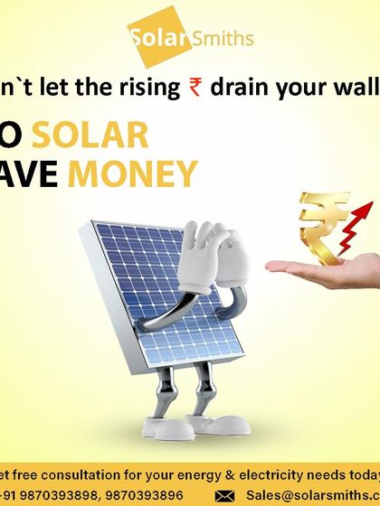 Don't let the rising rupee drain your wallet. Go solar and save money. My systems protect you from the ever-increasing cost of traditional energy.