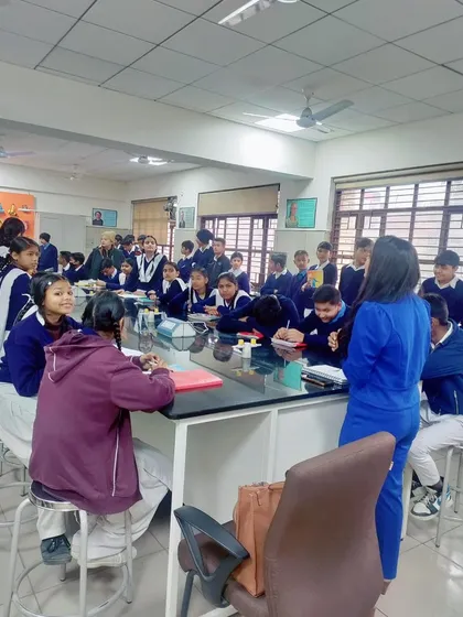 A candid moment from the school camp in Delhi. My passion is to empower people of all ages with the knowledge to lead healthier lives.