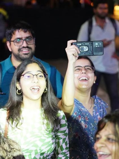 The pure joy on the faces of our audience members as they sing along and capture the moment on their phones. This is the connection we strive for.