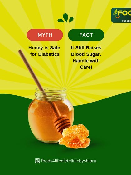 While honey is natural, it is not a "free pass" for diabetics. It still contains sugar and will raise blood sugar levels. It's crucial to handle all sweeteners with care and awareness.