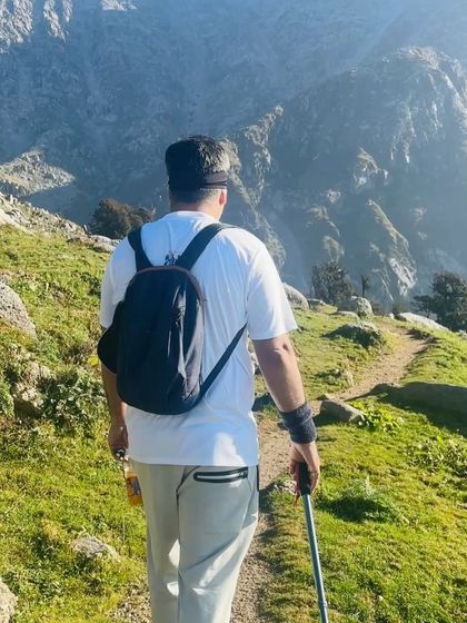 The journey through the mountains during the Indrahar run. The views are incredible, but the terrain is challenging.