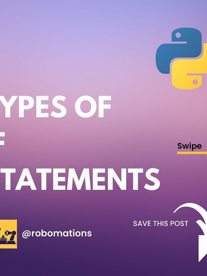 Conditional logic is key to programming. This series of images explains the 5 main types of 'if' statements used in Python to make decisions in your code.
