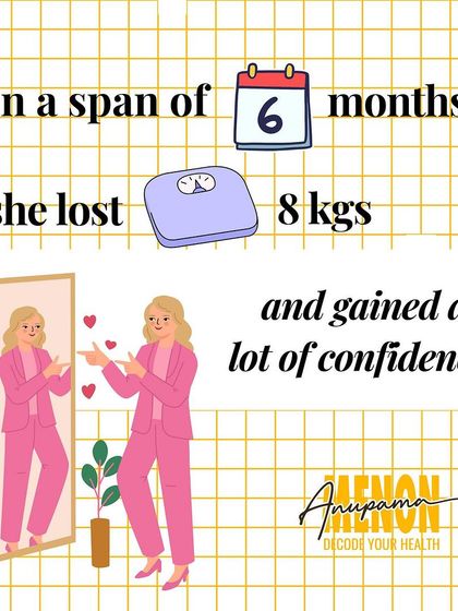 In just six months, Sripriya lost 8 kgs and gained a lot of confidence.