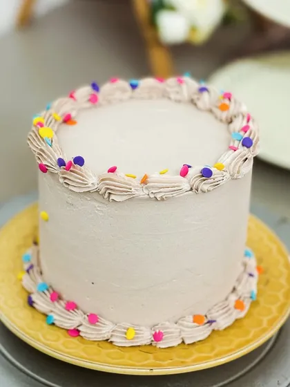 Proof that this Salted Caramel Chocolate Cake is irresistible! It vanished in seconds at Ritu’s baby shower.