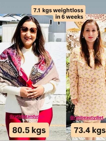 Akanksha, a teacher, lost 7.1 kgs in 6 weeks. She never felt low on energy and always had lots to eat, showing that this plan is perfect for busy professionals.