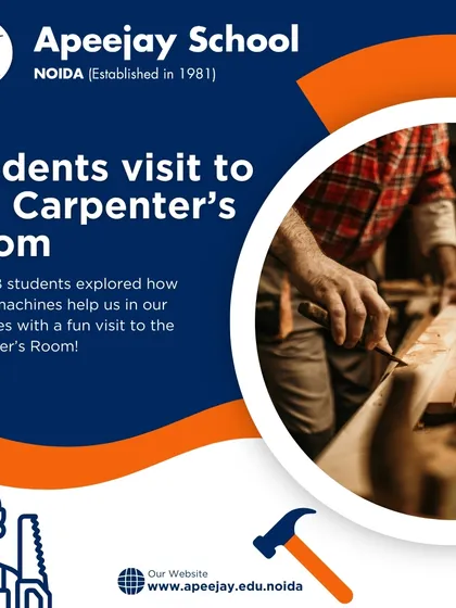 Class 2B students explored how simple machines help us in our daily lives with a fun visit to the Carpenter's Room. This experiential learning activity made abstract concepts tangible and exciting.