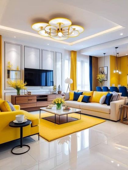Bengaluru Interiors - Full Home Interior Design Elegant Living & Dining Spaces photo 6