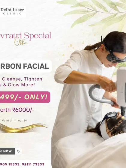 Get ready for the festive season with our Carbon Facial. This treatment deeply cleanses, tightens pores, and gives you an incredible glow, making it perfect for any special occasion. This is a special offer to help you look your best.