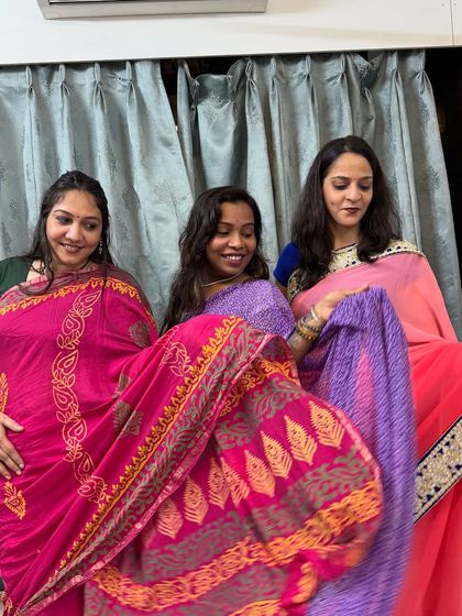 Sharing a fun moment with my students. It's not just about teaching techniques; it's about building relationships and enjoying the process of learning together.