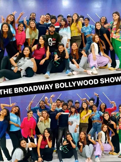 The whole crew together for rehearsals. The energy and camaraderie in the studio are what translate into a powerful performance on stage.
