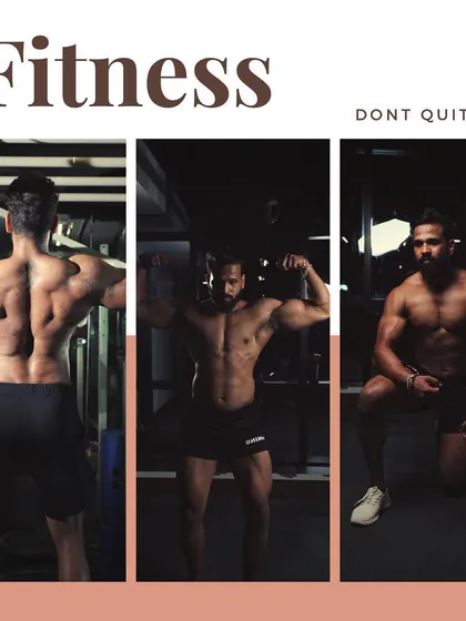 NEVER GIVE UP. This is the result of consistency and hard work. A balanced, strong physique is built day by day, with a focus on back width, chest fullness, and overall definition.
