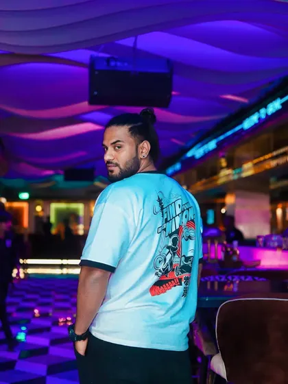 In my element, surrounded by the lights and energy of the club. As a DJ and entertainer, my goal is to create an experience, not just play music. This is where I connect with the crowd and bring my tracks to life.