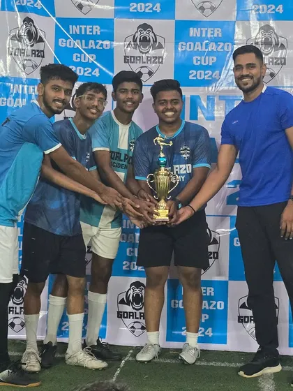 Our senior-most squad, the U-19s, celebrating their hard-earned victory at the Inter Goalazo Cup 2024.