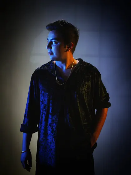 A more artistic, moody shot. It shows a different, more focused side of my personality.