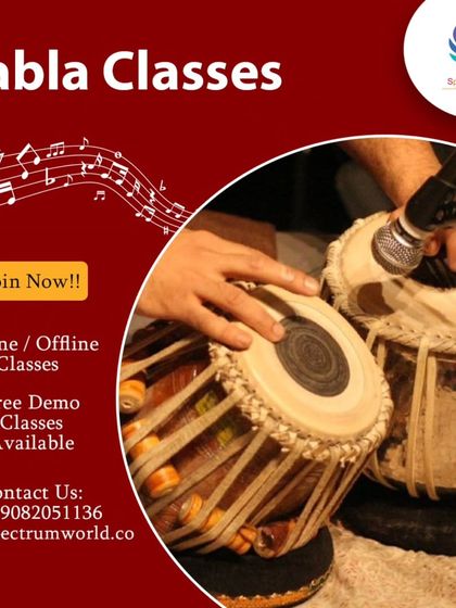We offer tabla classes for all levels, with a free demo class available. Join us to learn this beautiful percussion instrument and feel the rhythm at your fingertips.