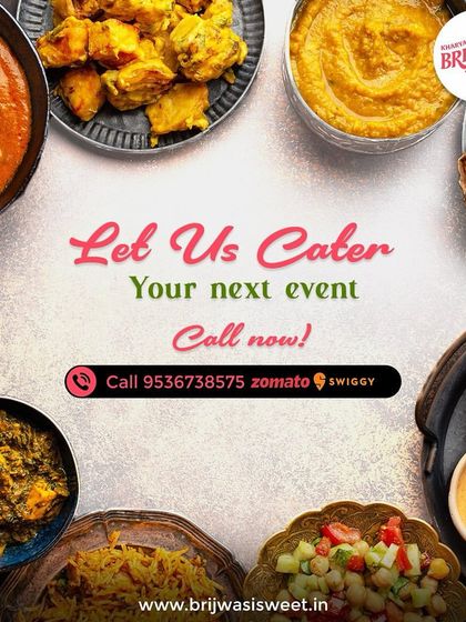 Let me cater your next event with a spread of delicious North Indian dishes, including paneer curries, dal, palak paneer, and more.