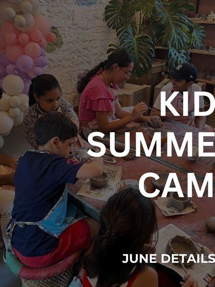 Our June summer camp is always a popular choice for parents. This image captures the collaborative and fun atmosphere we create for the kids.