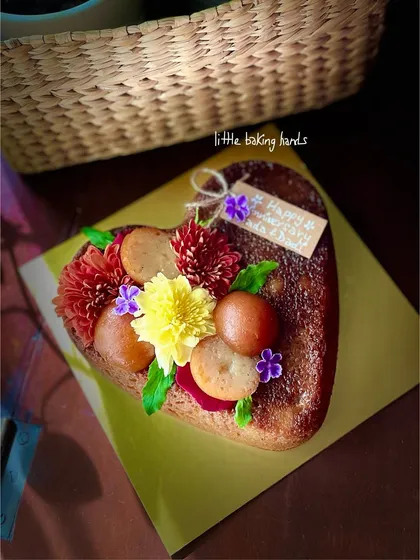 For a truly special celebration, my Gulab Jamun cake is a wonderful fusion of traditional Indian mithai and classic cake. This heart-shaped version was a loving gift and a perfect way to celebrate a milestone.