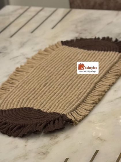 Eshtyles - Custom Macrame Home Decor For Your Table: Coasters, Runners & Mats photo 11