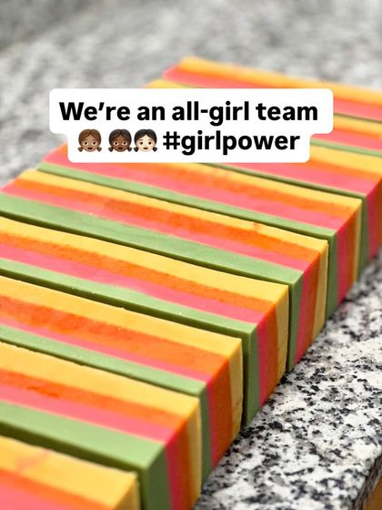 We're an all-girl team! We believe in girl power and supporting each other as we grow this small business together.