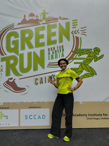 Neera Katwal - Running Coaching Coach on the Podium: Leading by Example photo 3