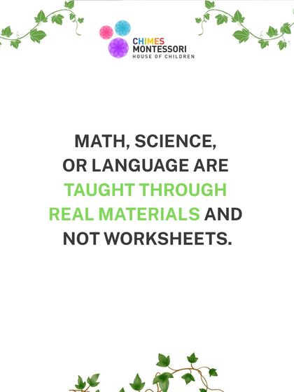 Chimes Montessori - Toddler Program (From 18 months) The Montessori Way: Learning for Life photo 41