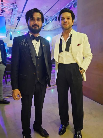 With actor Ali Fazal at the Keune event in Delhi. It is always inspiring to connect with fellow artists from different fields.