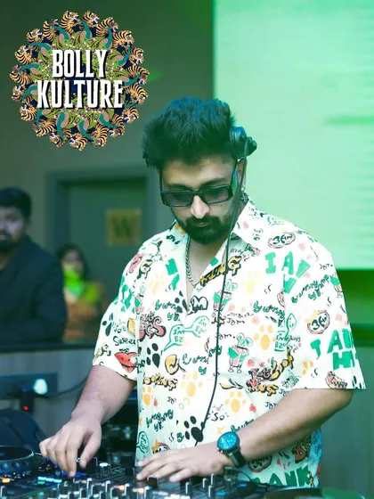 In the zone at Bolly Kulture, mixing Bollywood and Punjabi with EDM and Techno.