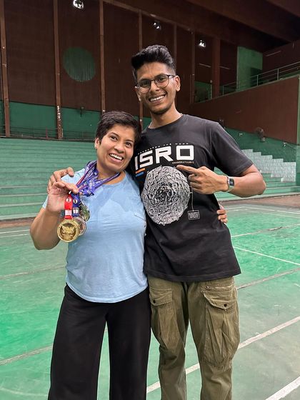 Deepa's dominant performance at the National Open Championship in Hyderabad. In just 6 months of coaching, this 44-year-old mother of two added 92.5kg to her total, setting multiple national records and winning gold.