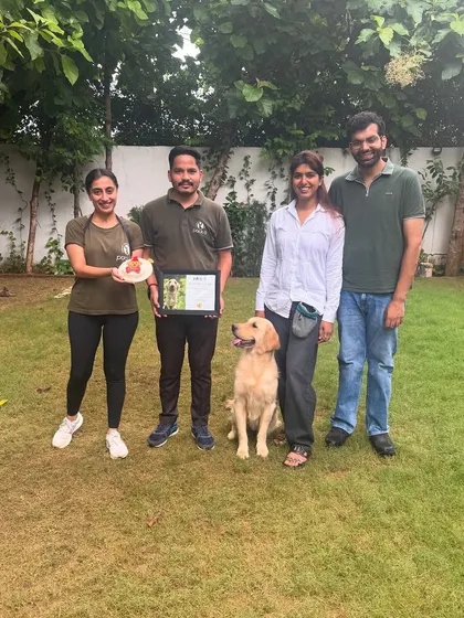 The whole team celebrating Simba's incredible graduation. It takes a village, and we're so proud of him and his dedicated family.