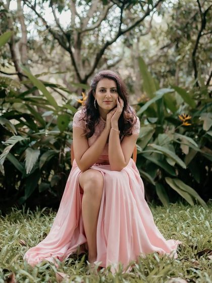 A portrait from a professional shoot. It's all about feeling confident and owning your space.