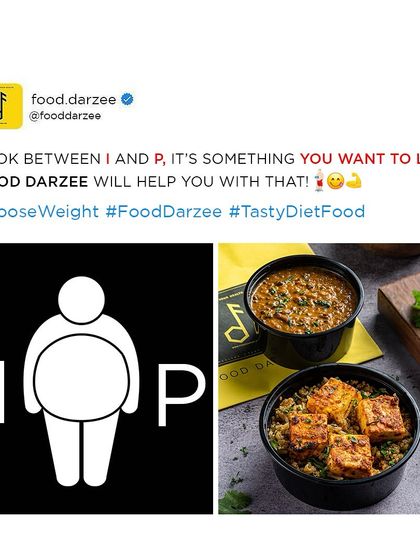 Look between I and P, it's something you want to lose. We'll help you with that, and make it tasty!