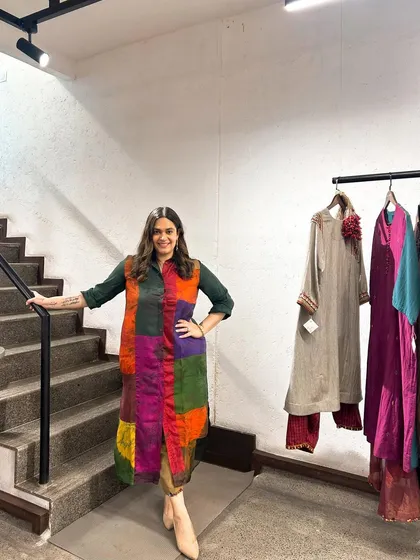 I had the pleasure of hosting an event for two amazing women led, sustainable brands, Aulerth and Medha. This photo was taken at the launch of Medha's beautiful new store.
