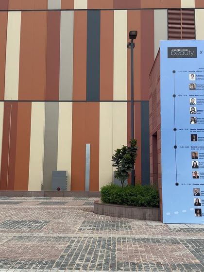 An image showing the venue for the Professional Beauty Salon Management Congress, an important industry event where I was a speaker.